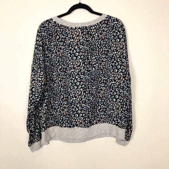 Anthropologie Sunday in Brooklyn Cheetah Print Blouse - Picture 4 of 6